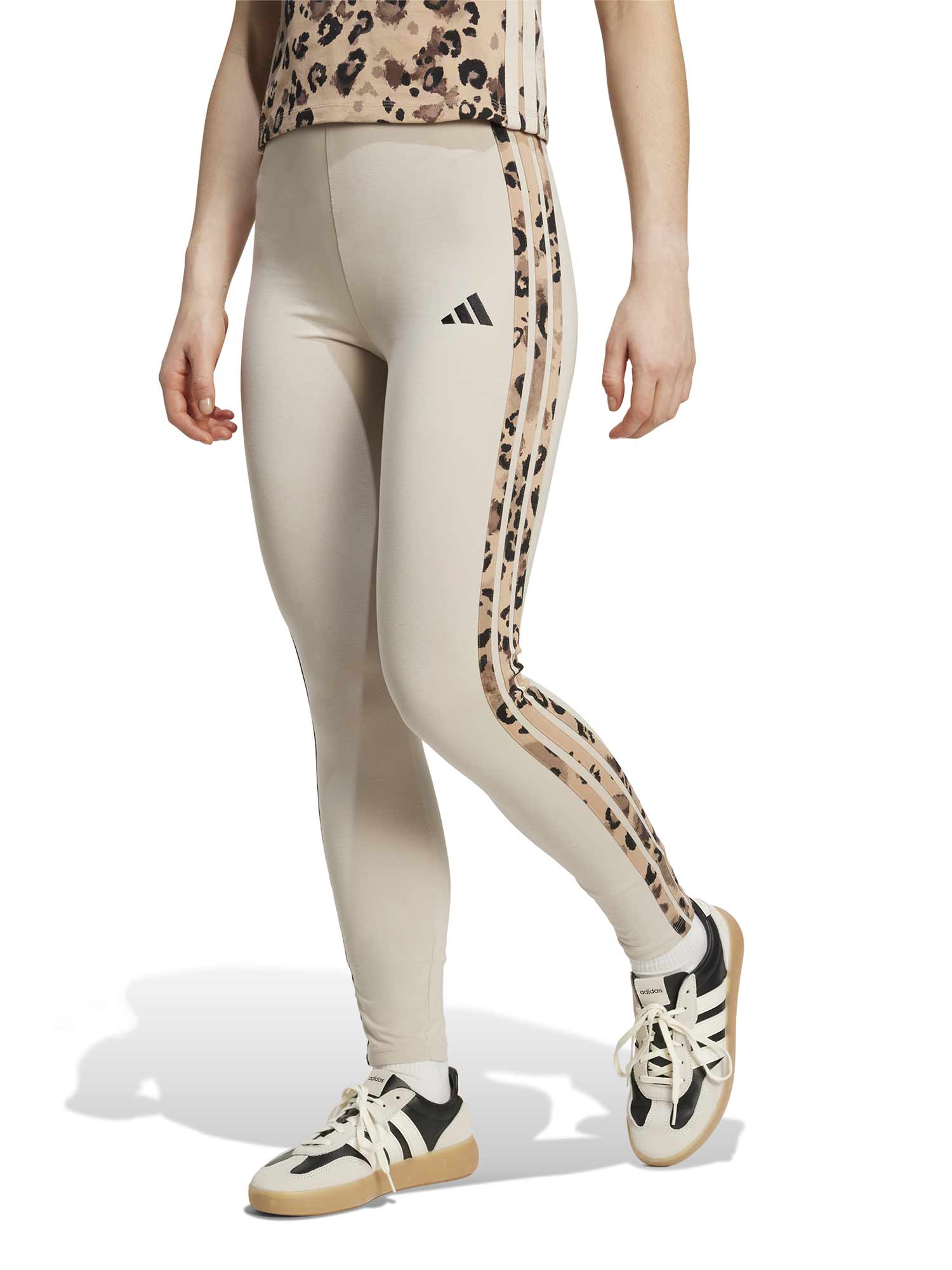ADIDAS SPORTSWEAR Клин Animal Print 3-Stripes High Rise Leggings