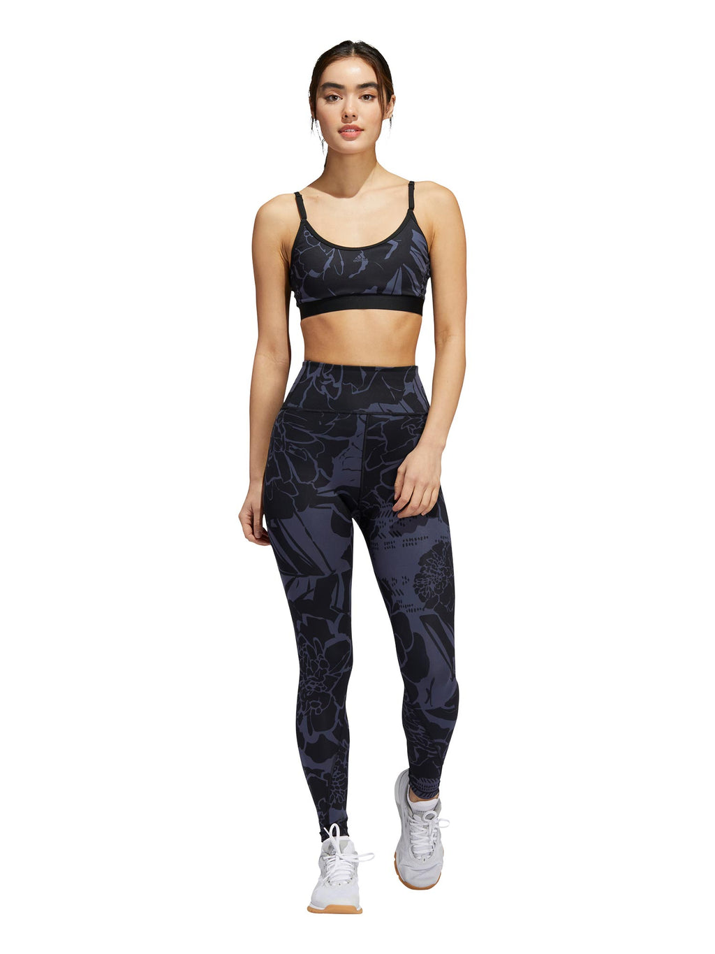 ADIDAS PERFORMANCE Спортен сутиен TRAIN LIGHT SUPPORT FLOWER