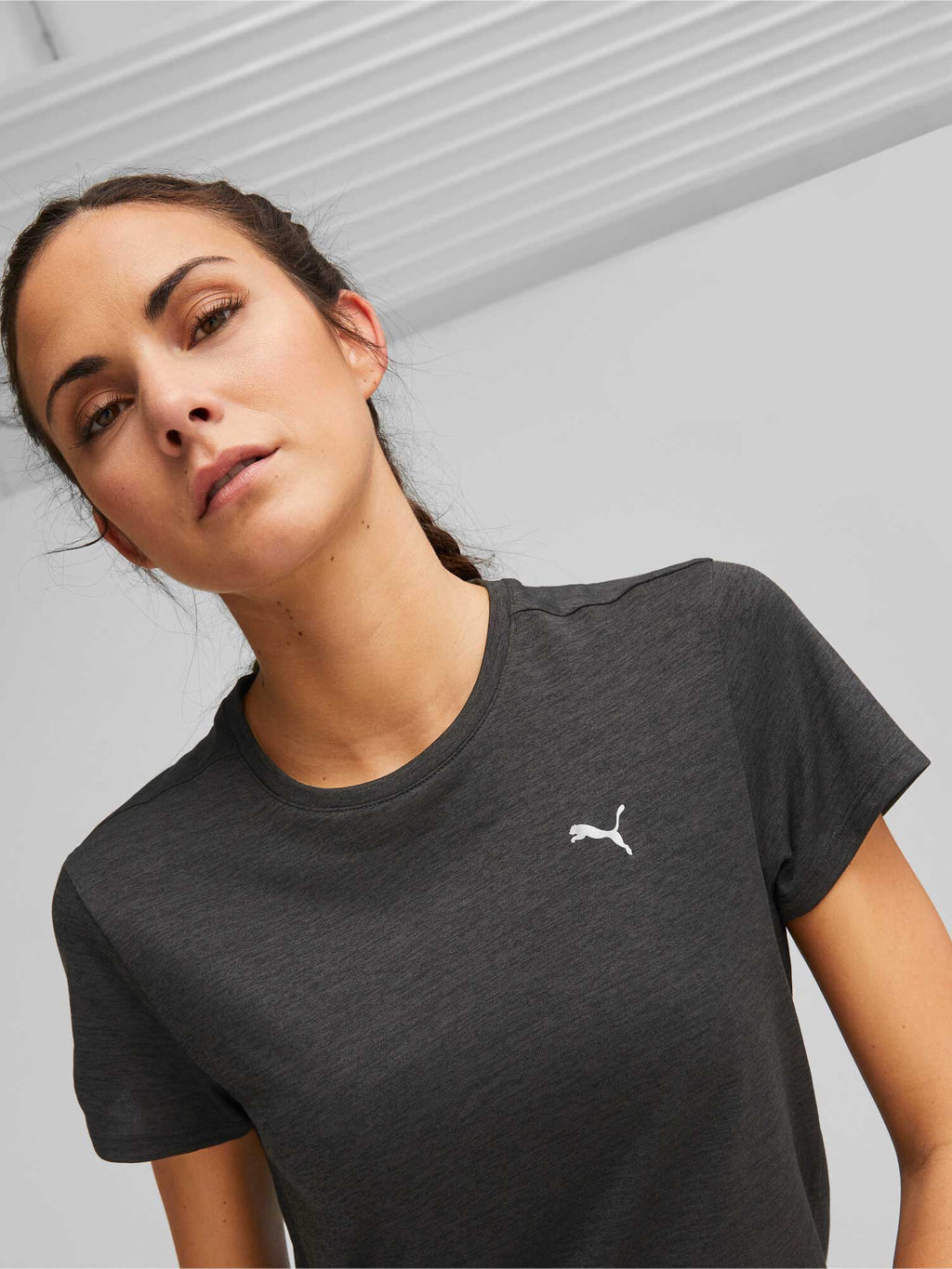 PUMA Тениска RUN FAVORITE HEATHER SS W