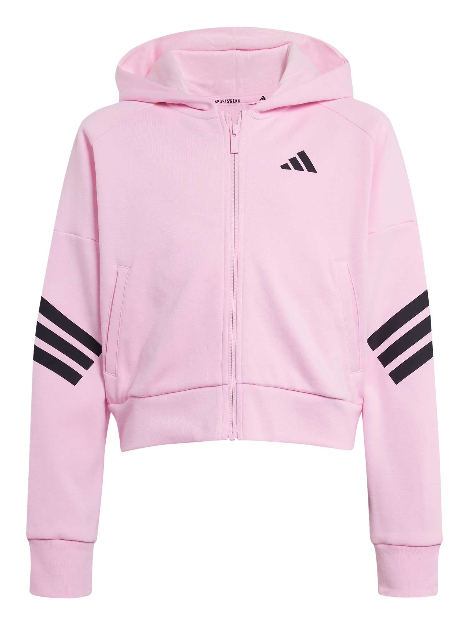 ADIDAS SPORTSWEAR Суитшърт Future Icons 3-Stripes Full-Zip Hooded