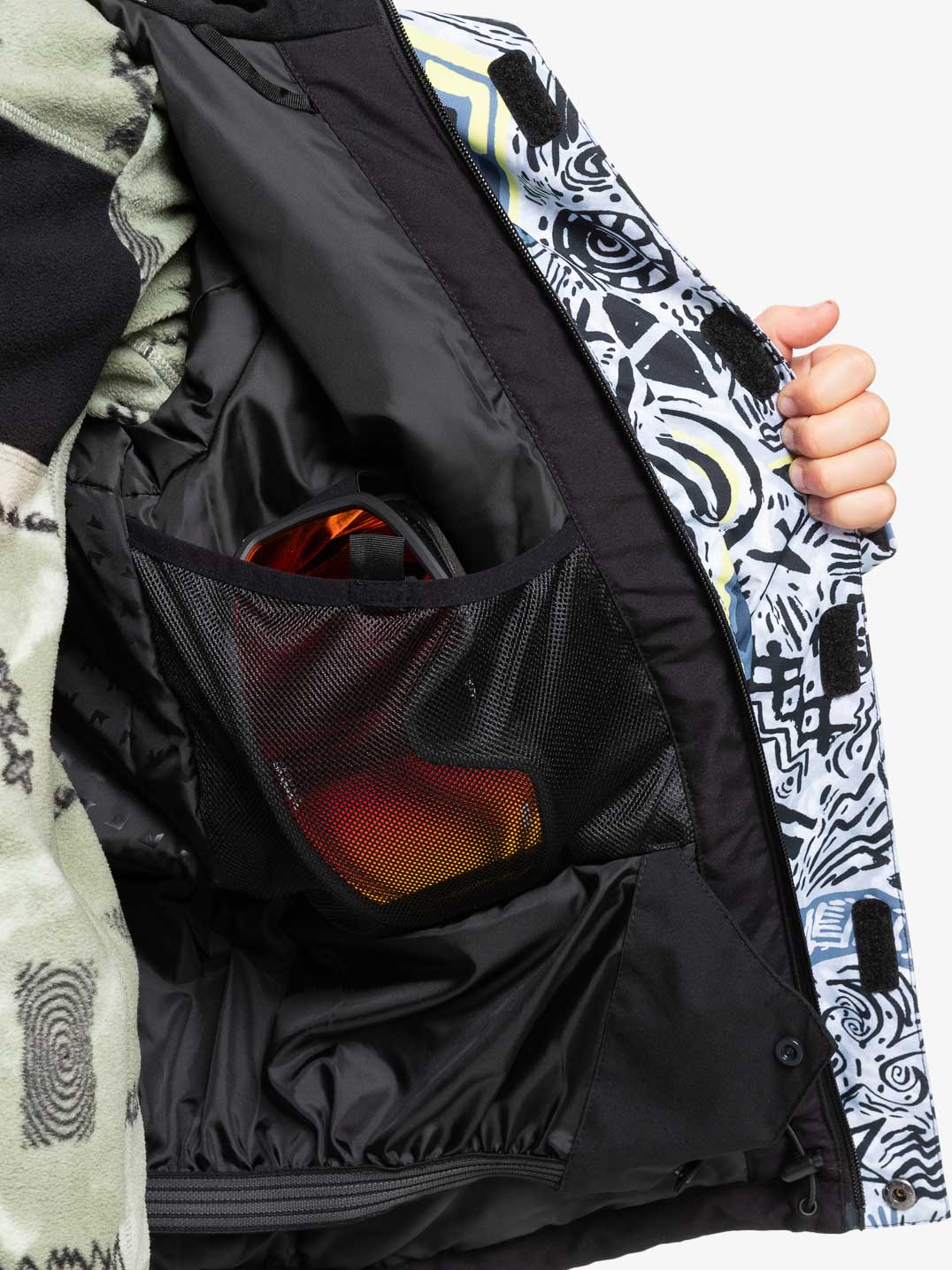 QUIKSILVER Сноуборд яке MISSION PRINTED