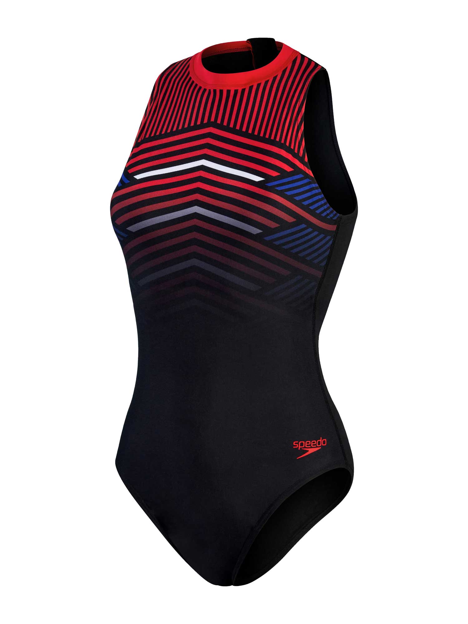 SPEEDO Цял бански WOMENS PRINTED HYDRASUIT