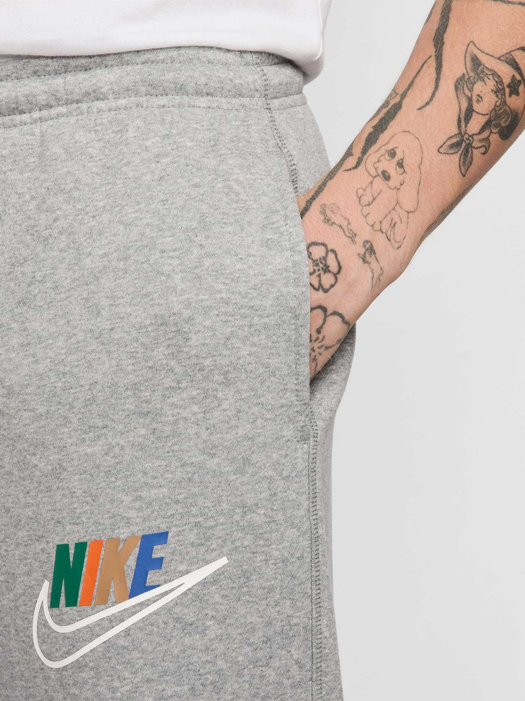NIKE Спортно долнище M NK CLUB BB OH PNT FTURA BLCK