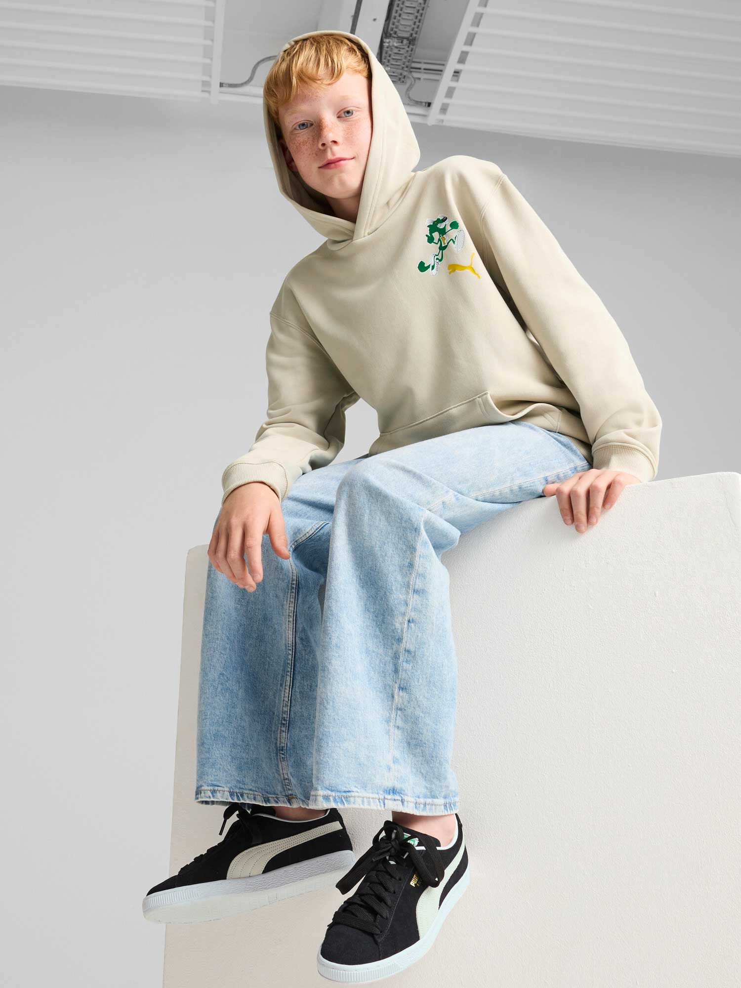 PUMA Суитшърт CLASSICS SUPER Hoodie TR B