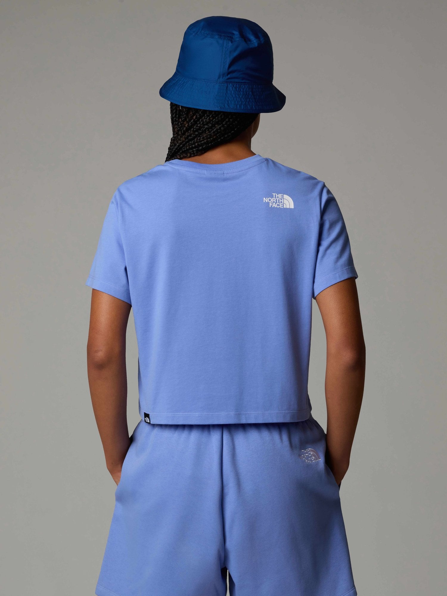 THE NORTH FACE Тениска W SIMPLE DOME CROPPED SLIM TEE