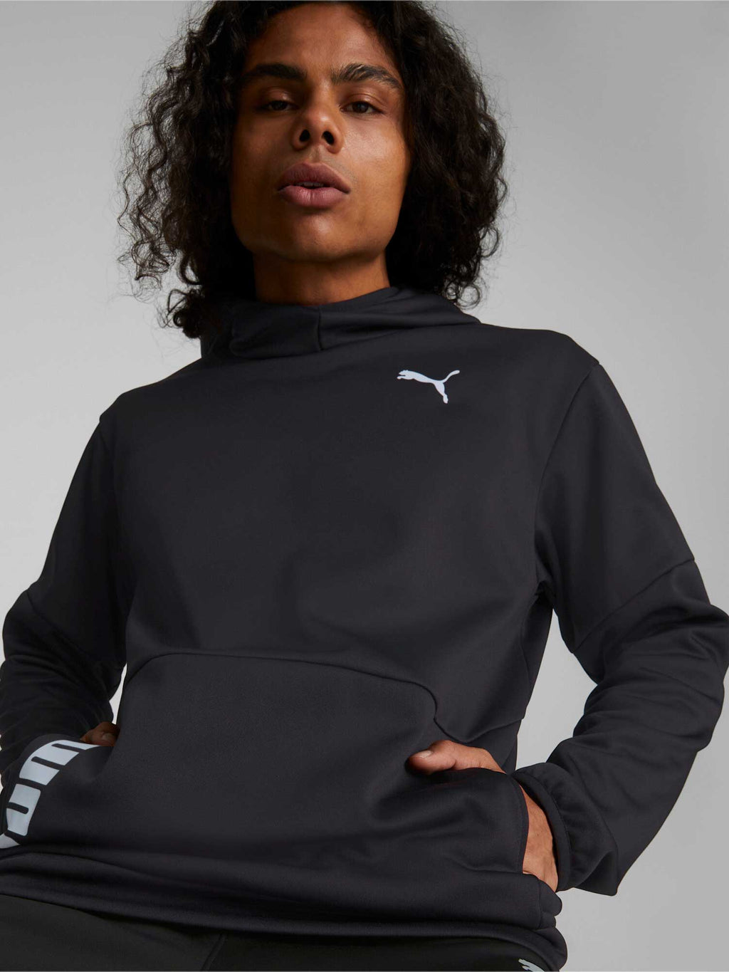 PUMA Суитшърт TRAIN ALL DAY PWRFLEECE