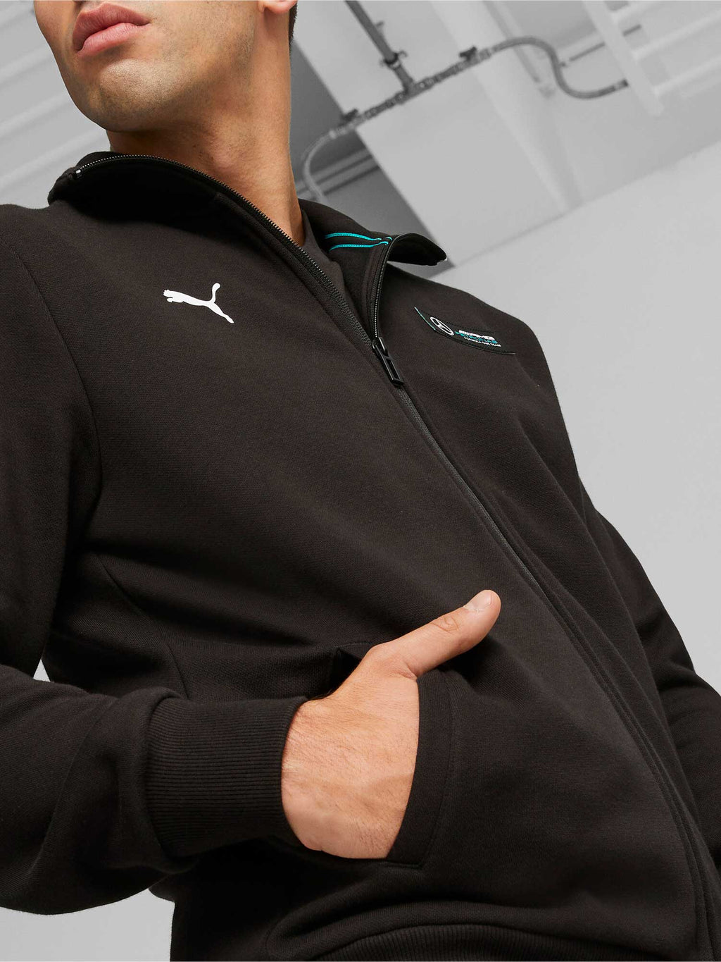 PUMA Спортно горнище MAPF1 ESS Fleece