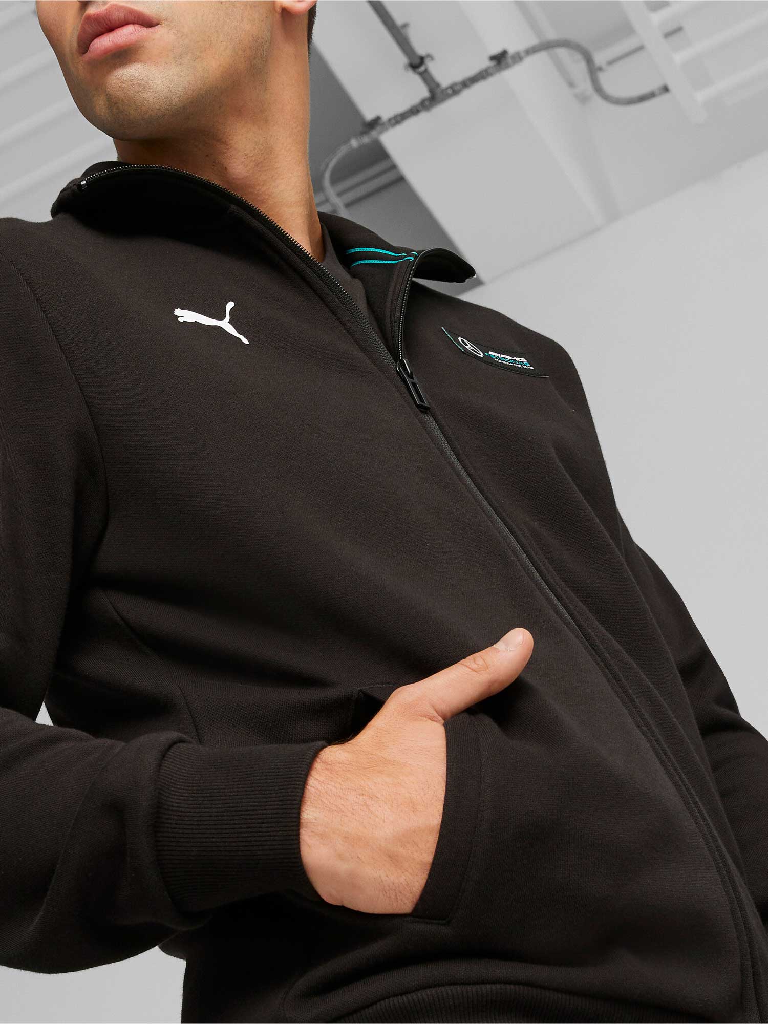 PUMA Спортно горнище MAPF1 ESS Fleece