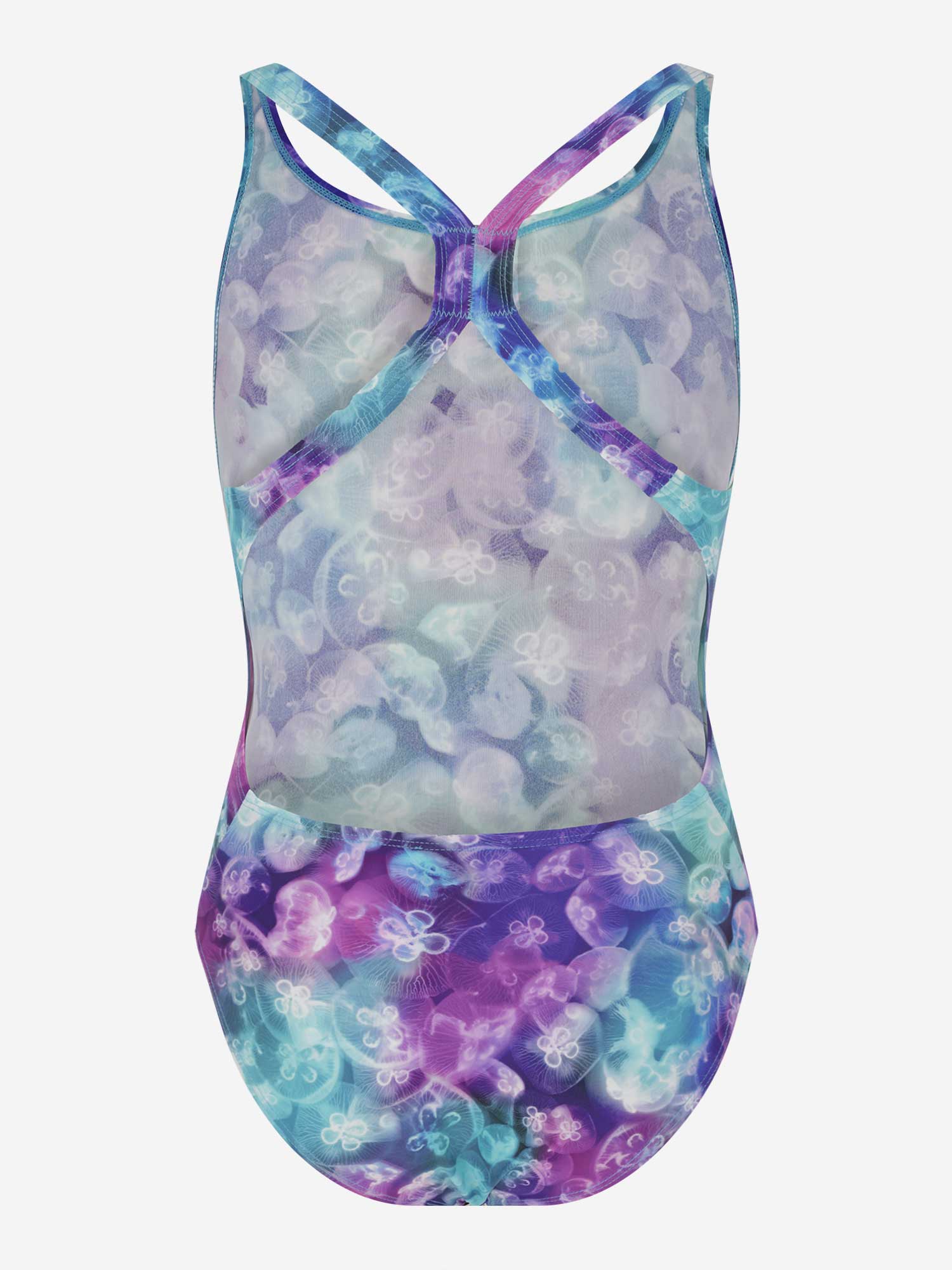 JOSS Цял бански Girls Training All-Over Printed