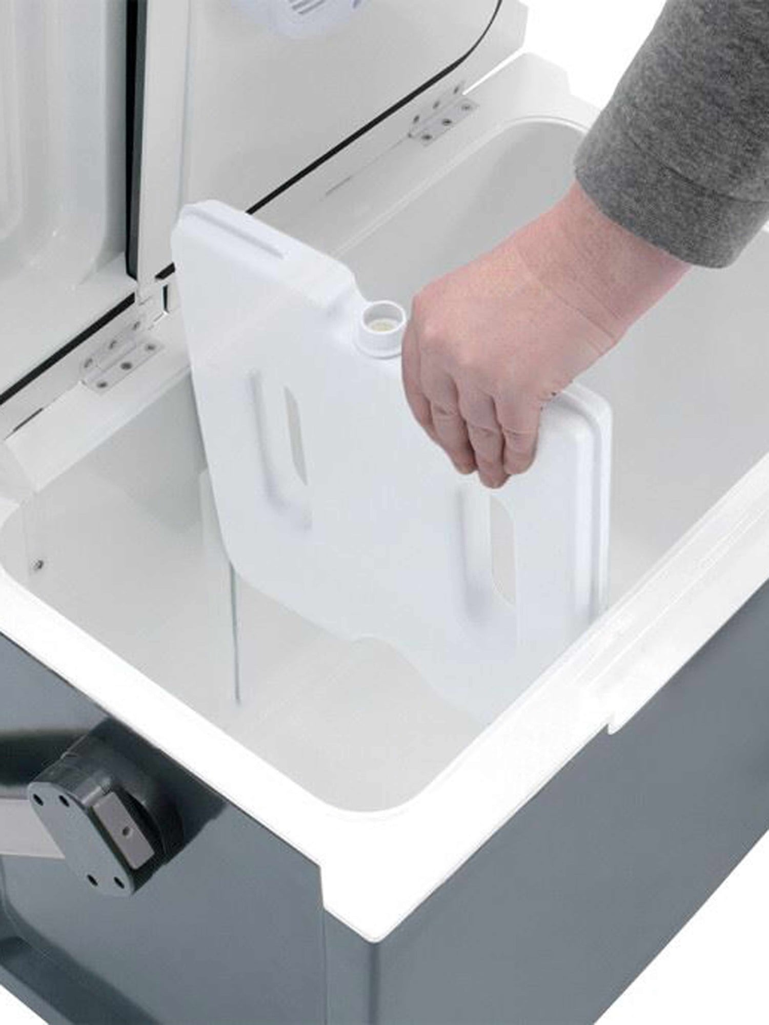 OUTWELL Електрическа хладилна кутия ECOcool Slate Grey 35
