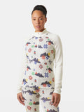 HELLY HANSEN Термоблуза W LIFA MERINO MIDW GRA 1/2 ZIP