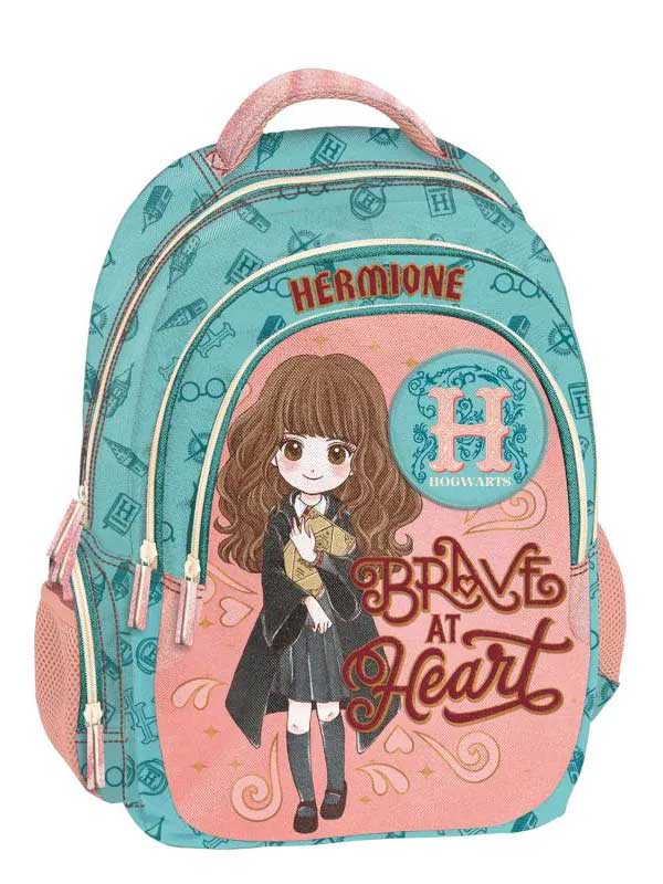 KIDS MOVIE HEROES Ученическа раница Harry Potter Hermione Brave