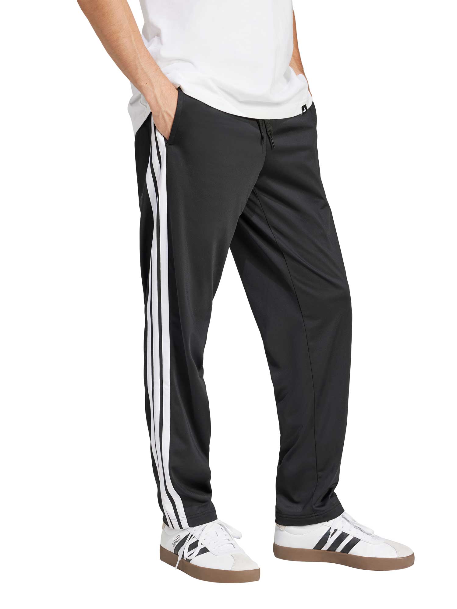 ADIDAS SPORTSWEAR Спортно долнище 3-Stripes Tricot Regular-Fit Open