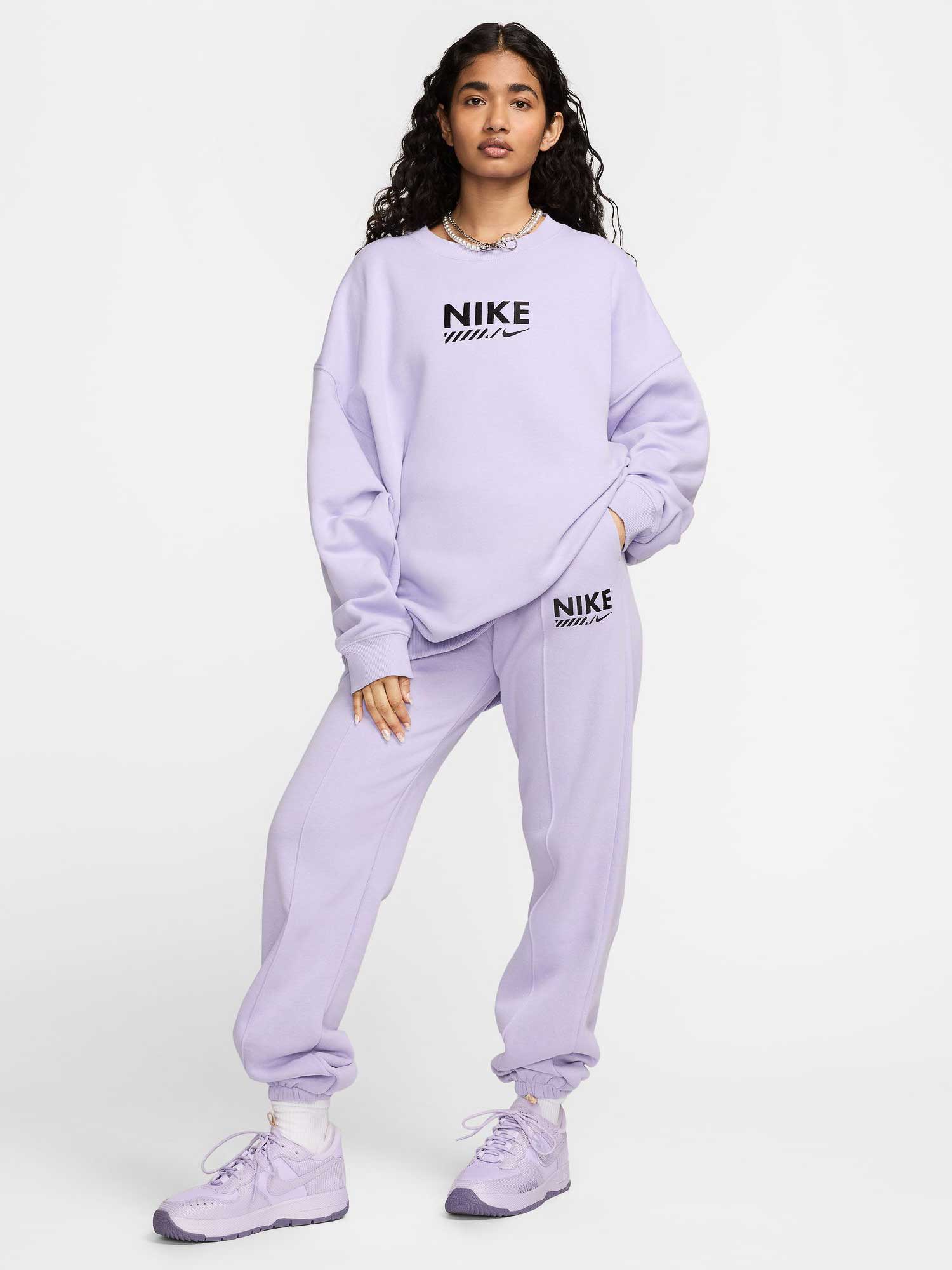 NIKE Спортно долнище W NSW FLC PANT GLS