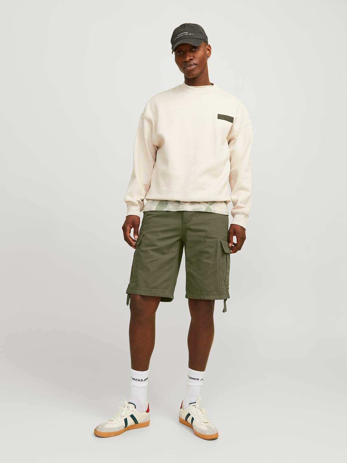 JACK & JONES Къси панталони JPSTCOLE BARKLEY JJCARGO SHORTS SN