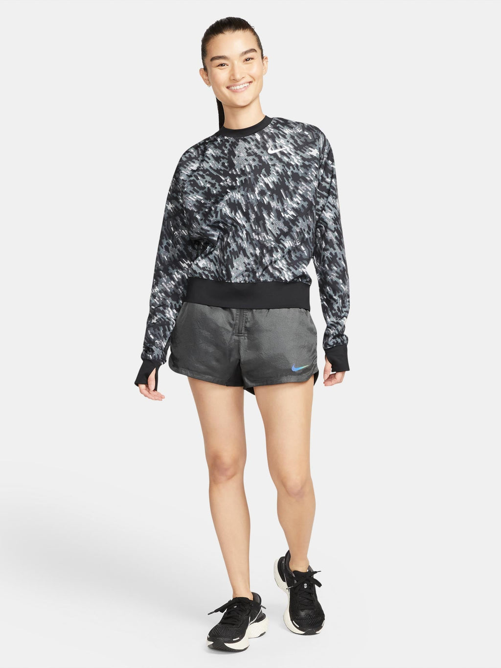 NIKE Блуза W DF PACER SSNL NV
