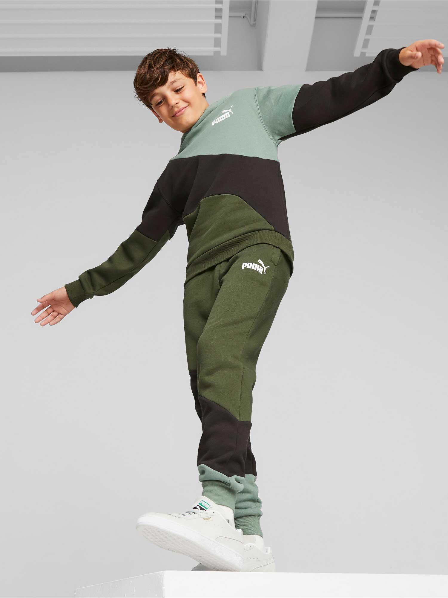 PUMA Спортно долнище POWER CAT Sweatpants FL B