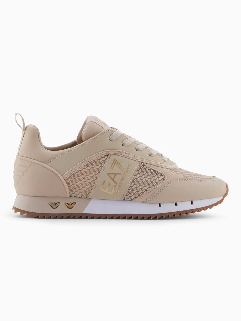 EA7 Emporio Armani Обувки SNEAKER BLACK AND WHITE