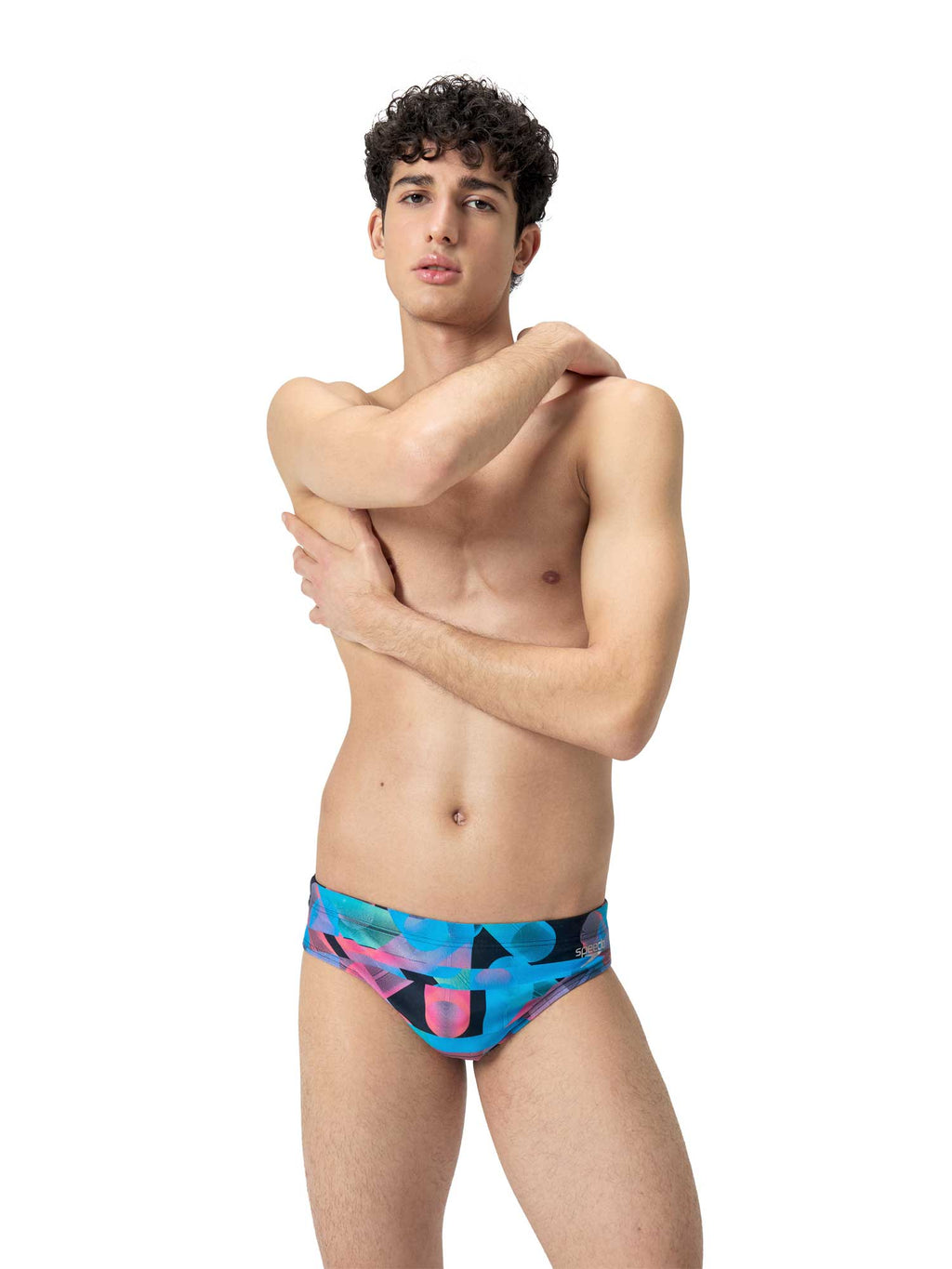 SPEEDO Бански MENS ALLOVER DIGITAL 7CM BRIEF