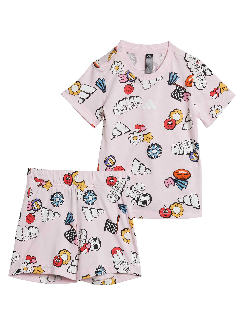 ADIDAS SPORTSWEAR Спортен екип Seasonal Essentials Fun Tee Kids