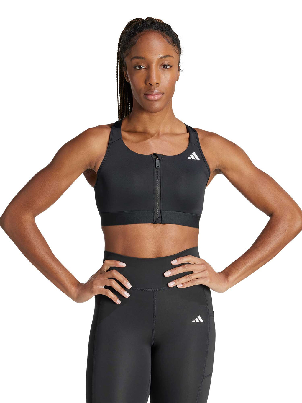 ADIDAS PERFORMANCE Спортен сутиен Powerreact Training Medium-Support