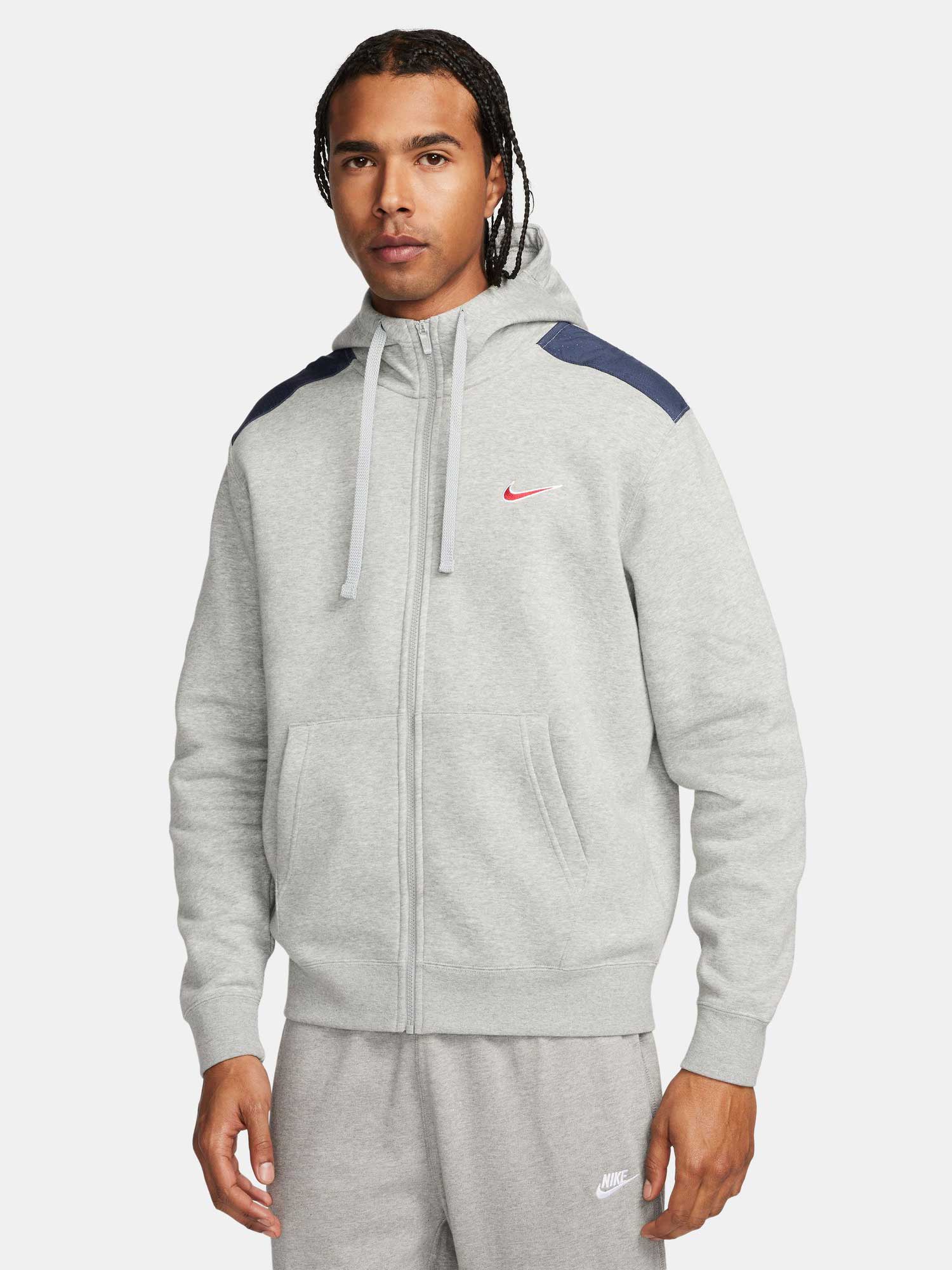 NIKE Суитшърт M NSW SP FLC FZ HOODIE BB