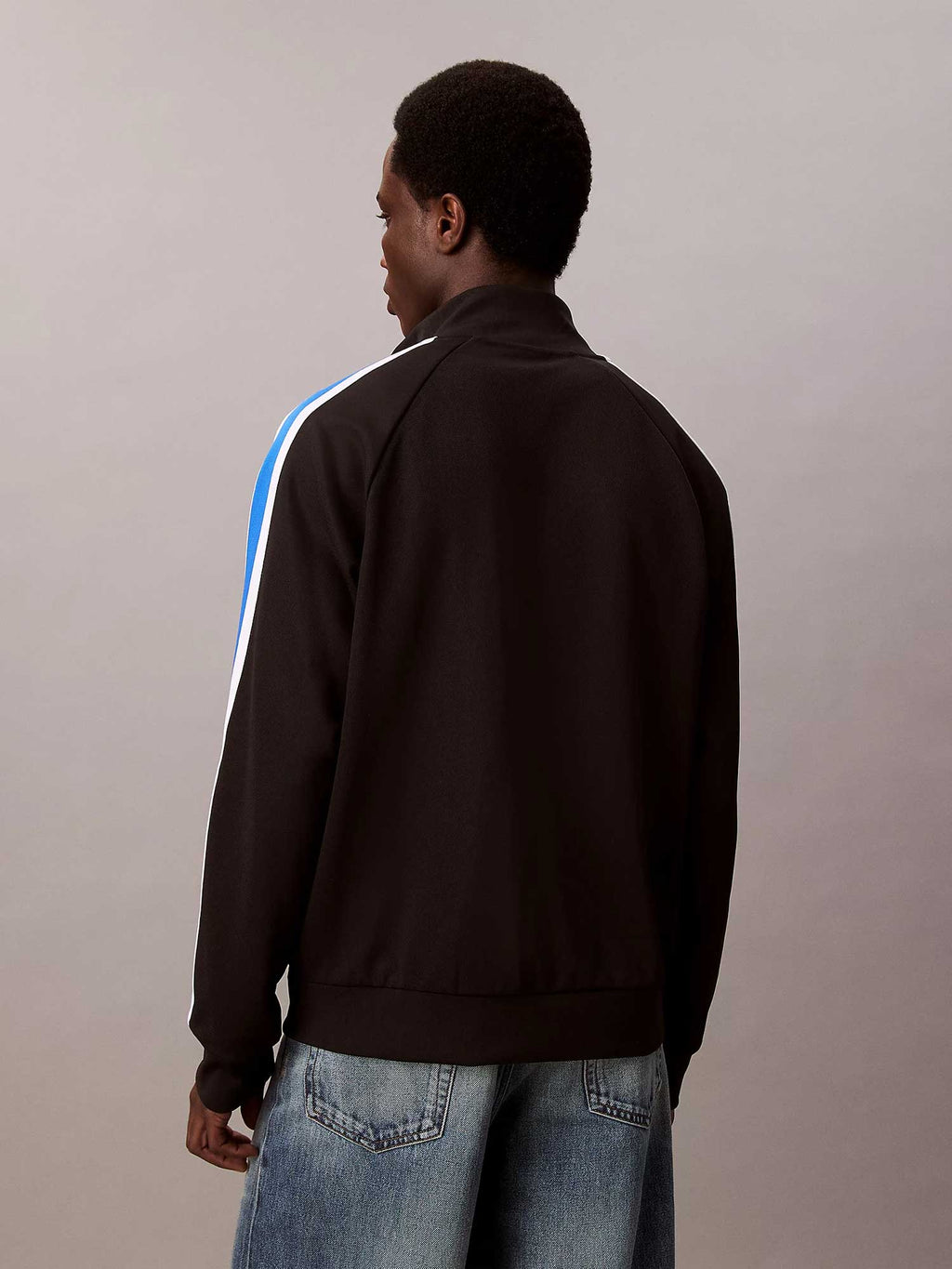 Calvin Klein Jeans Спортно горнище STRETCH TWILL TRACK JACKET