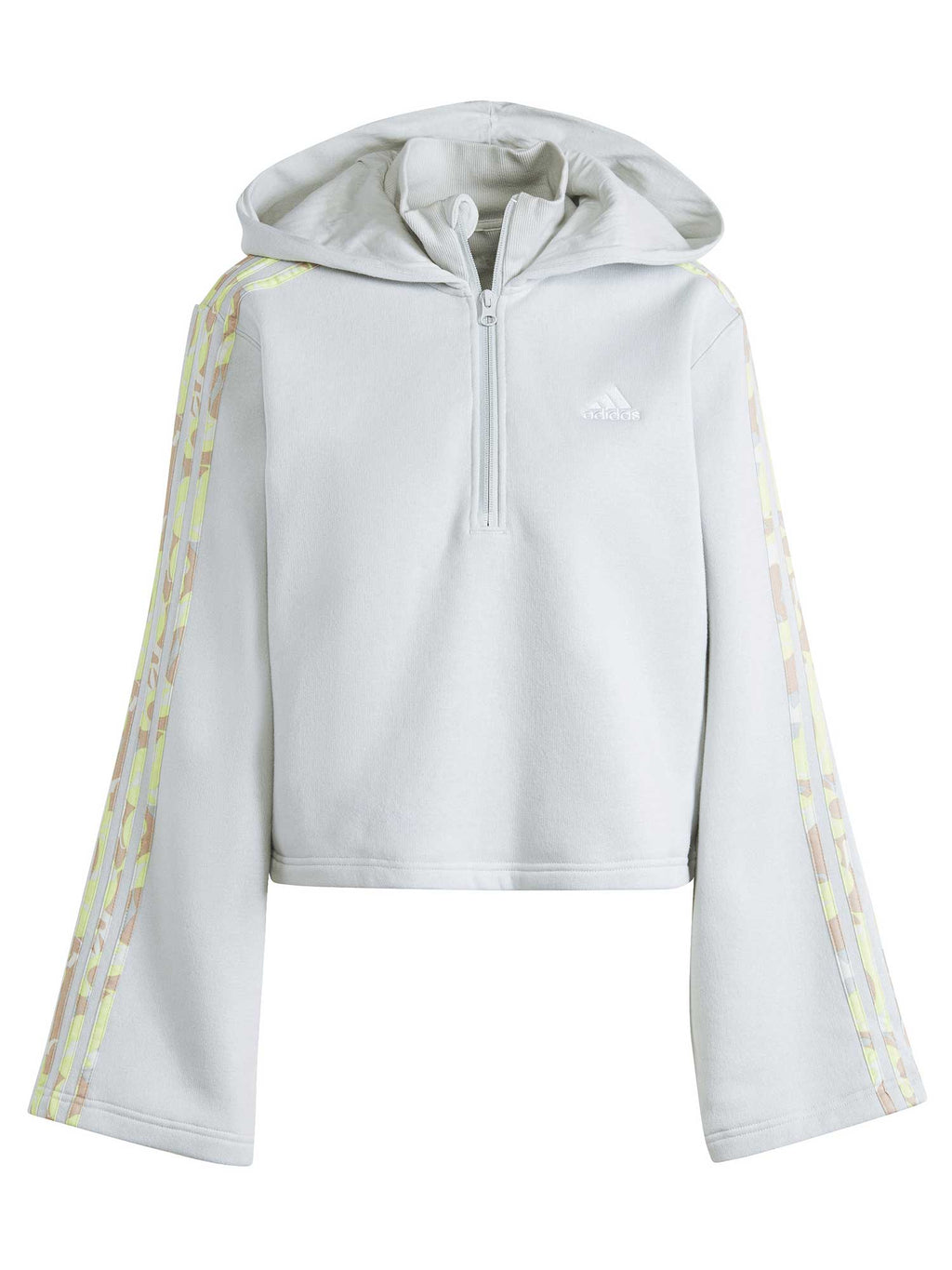 ADIDAS SPORTSWEAR Суитшърт Floral Graphic 3-Stripes Fleece Hoodie