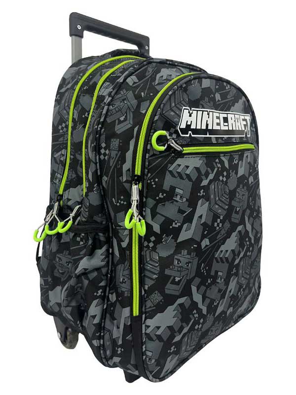UWEAR Ученическа раница на колела MINECRAFT CAMO TERRA