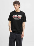 JACK & JONES Тениска JJELOGO TEE SS O-NECK 2 COL AW25 SN