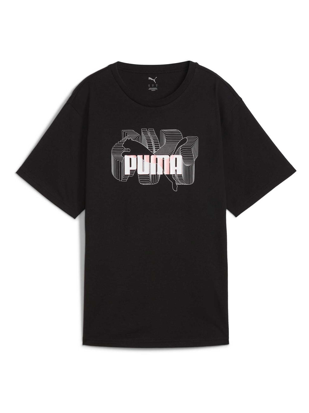 PUMA Тениска GRAPHICS Stacked No. 1 Logo Tee
