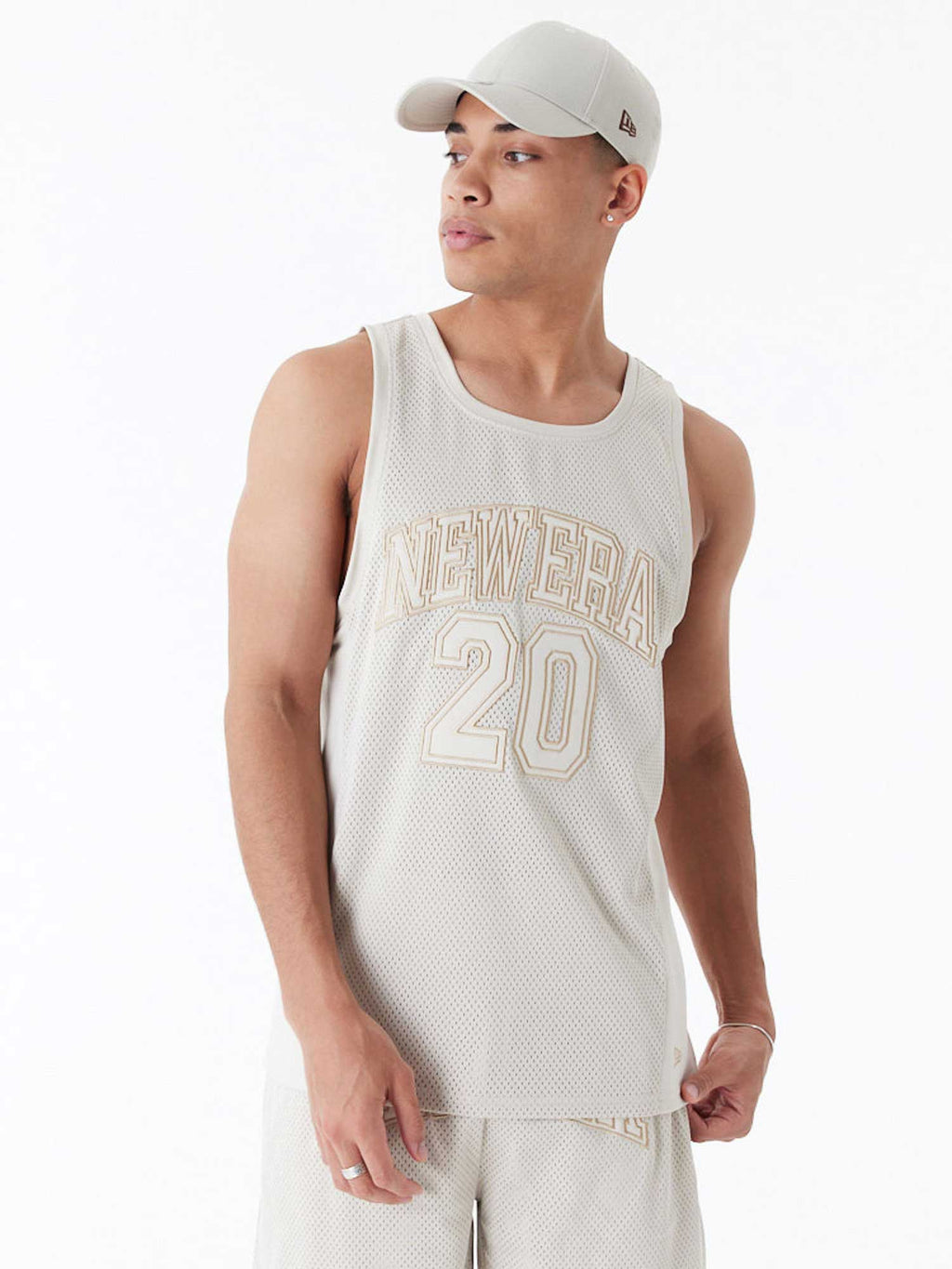 NEW ERA Потник NE ARCH LOGO MESH TANK STNSTN