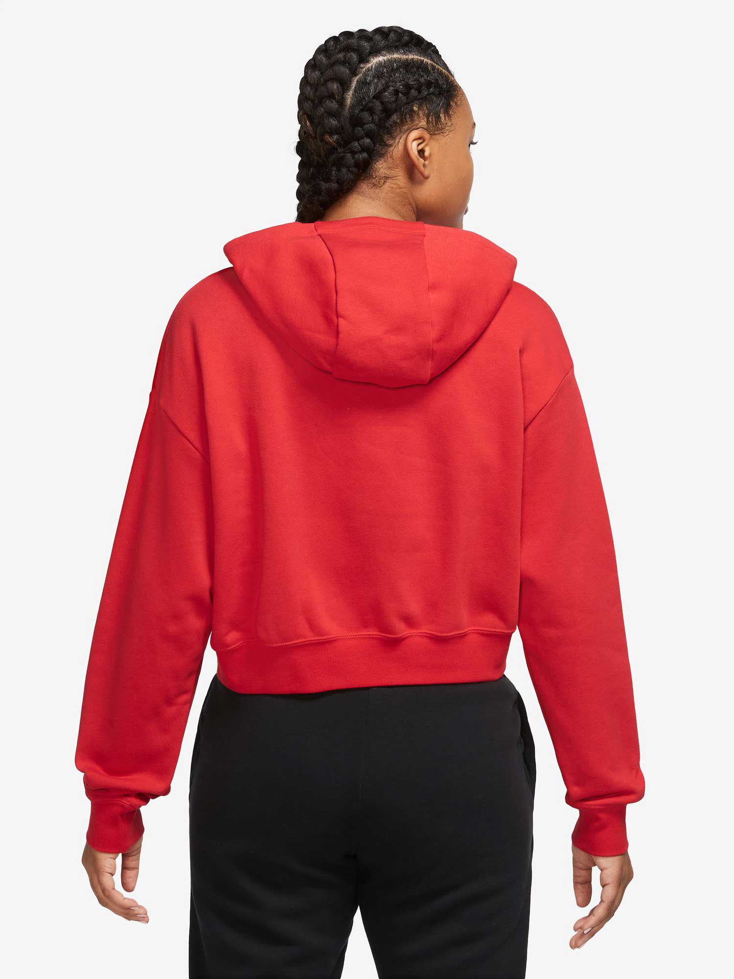 NIKE Суитшърт W NSW CLUB FLC GX CROP HDY