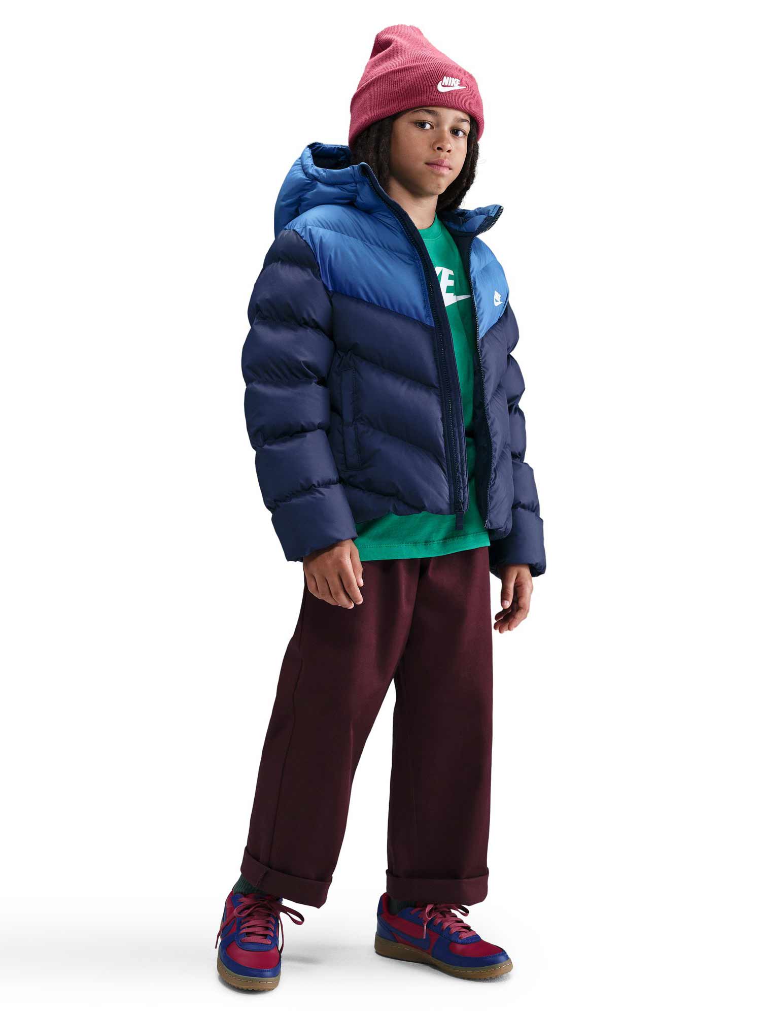 NIKE Яке K NSW TF ADP PUFFER COLORBLOCK