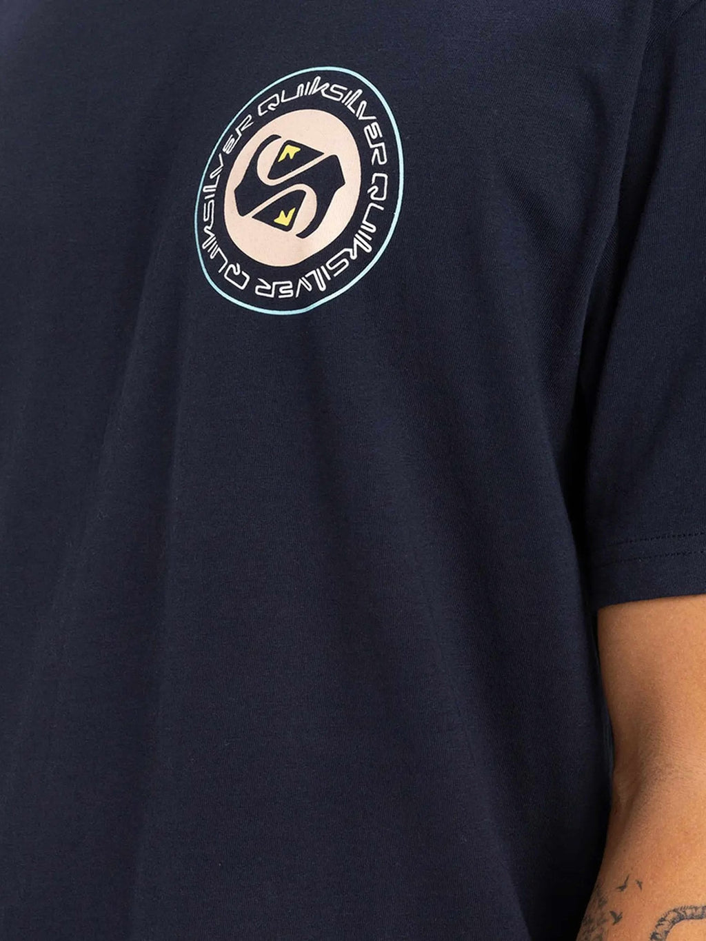 QUIKSILVER Тениска CIRCLE BACK SS