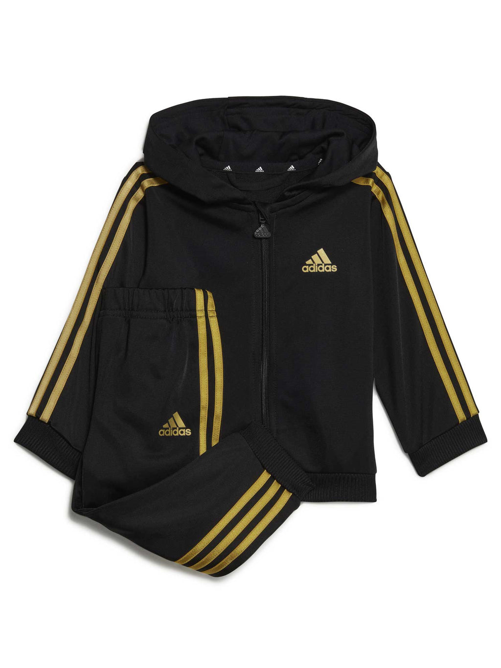 ADIDAS SPORTSWEAR Спортен екип Essentials Shiny Hooded