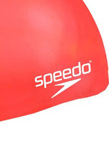 SPEEDO Плувна шапка PLAIN MOULDED SILICONE JUNIOR