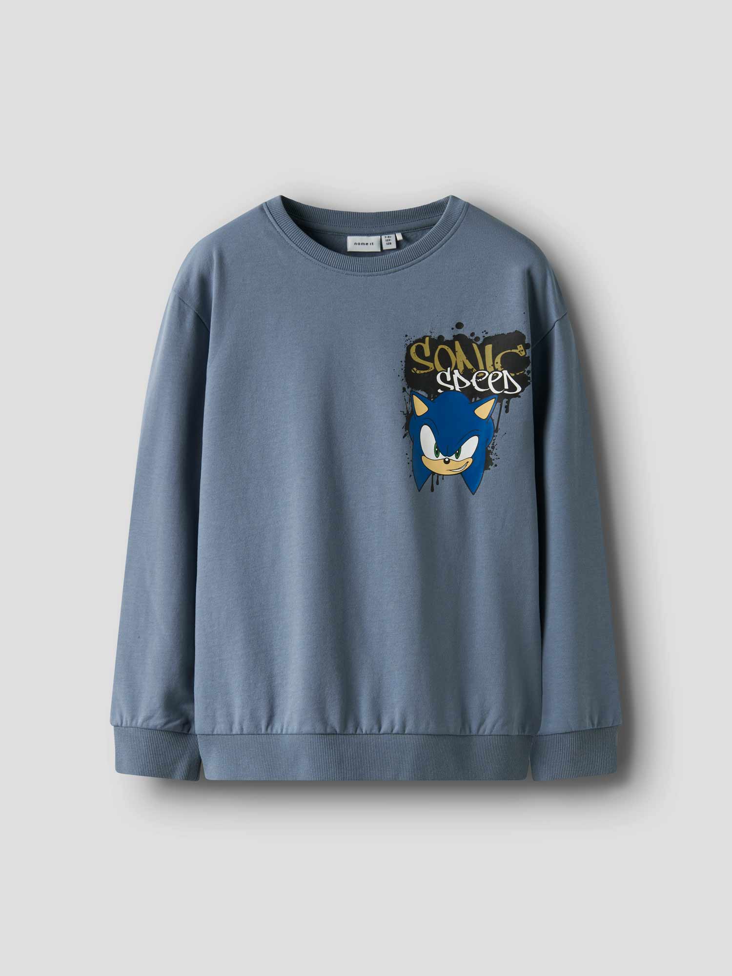 NAME IT Блуза NKMNAIR SONIC NREG SWEAT BRU SKY