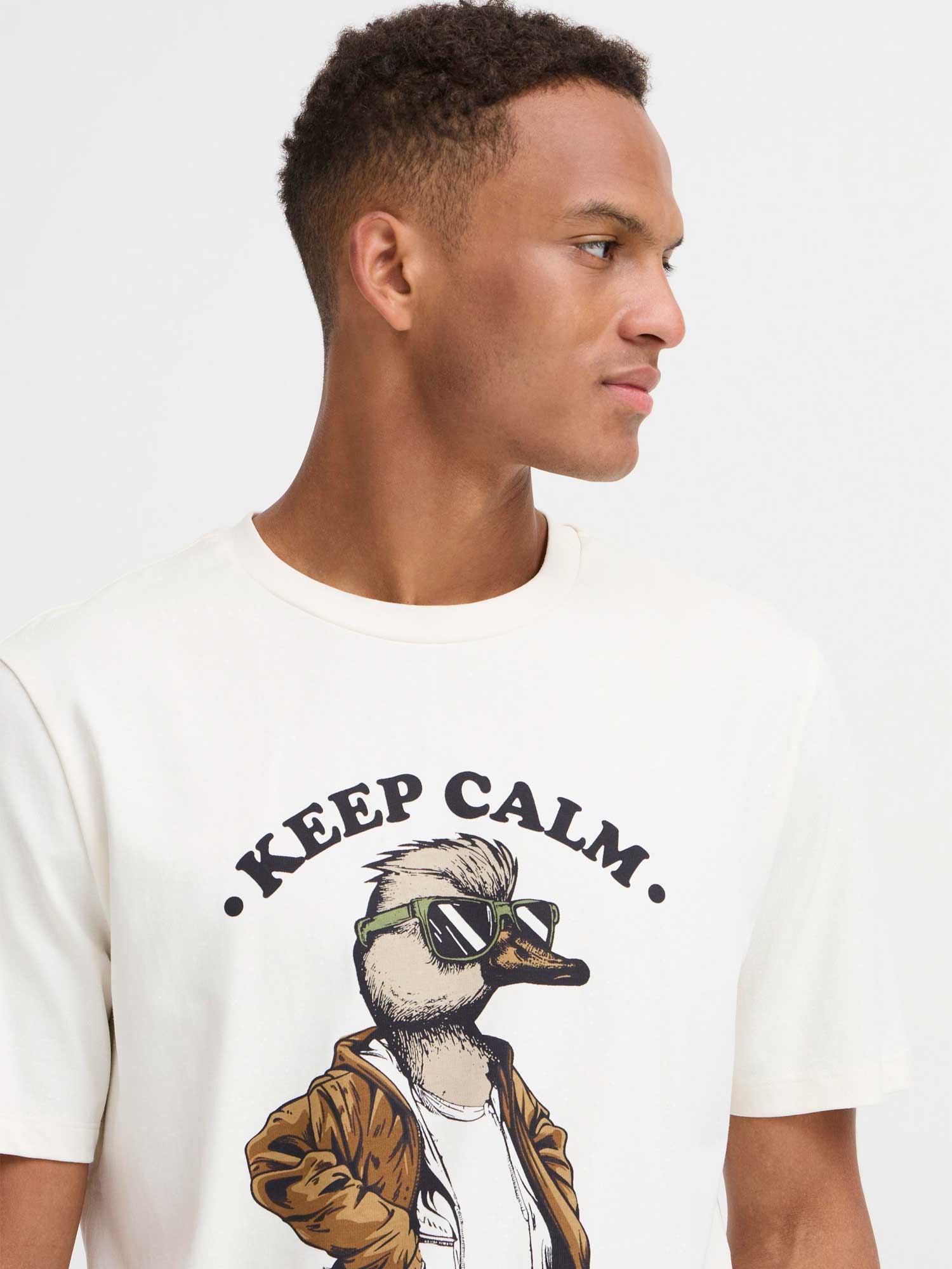 BLEND Тениска BHIVIK FUNNY GRAPH S/S TEE