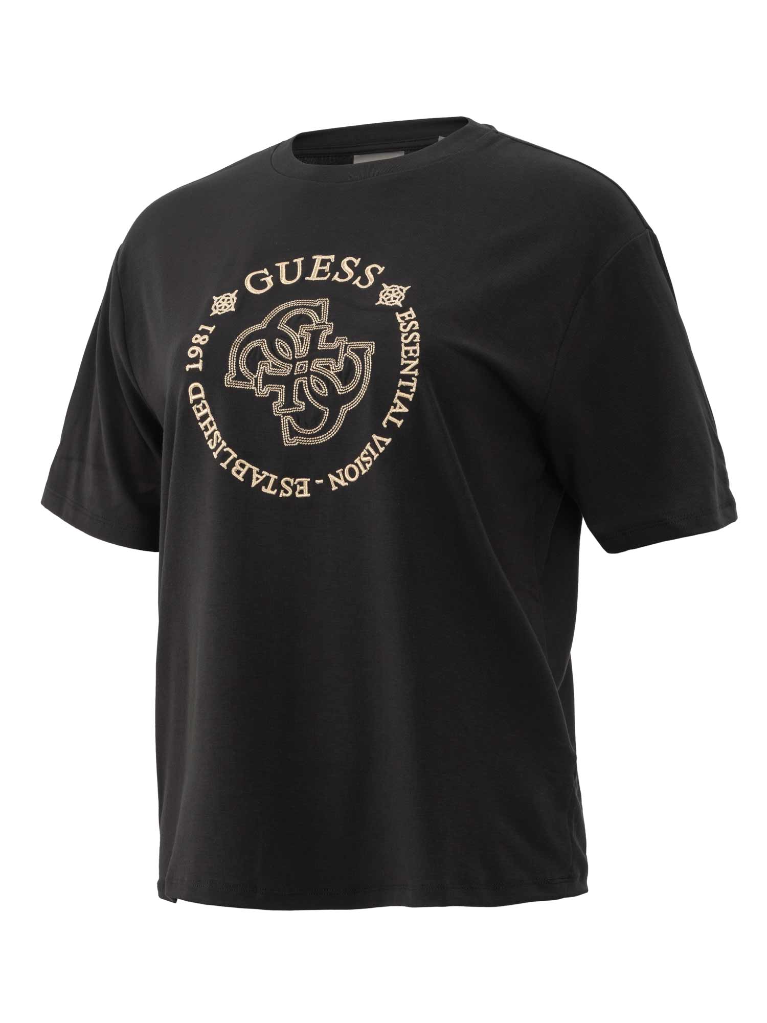 GUESS Тениска CARLA SS BOXY TEE