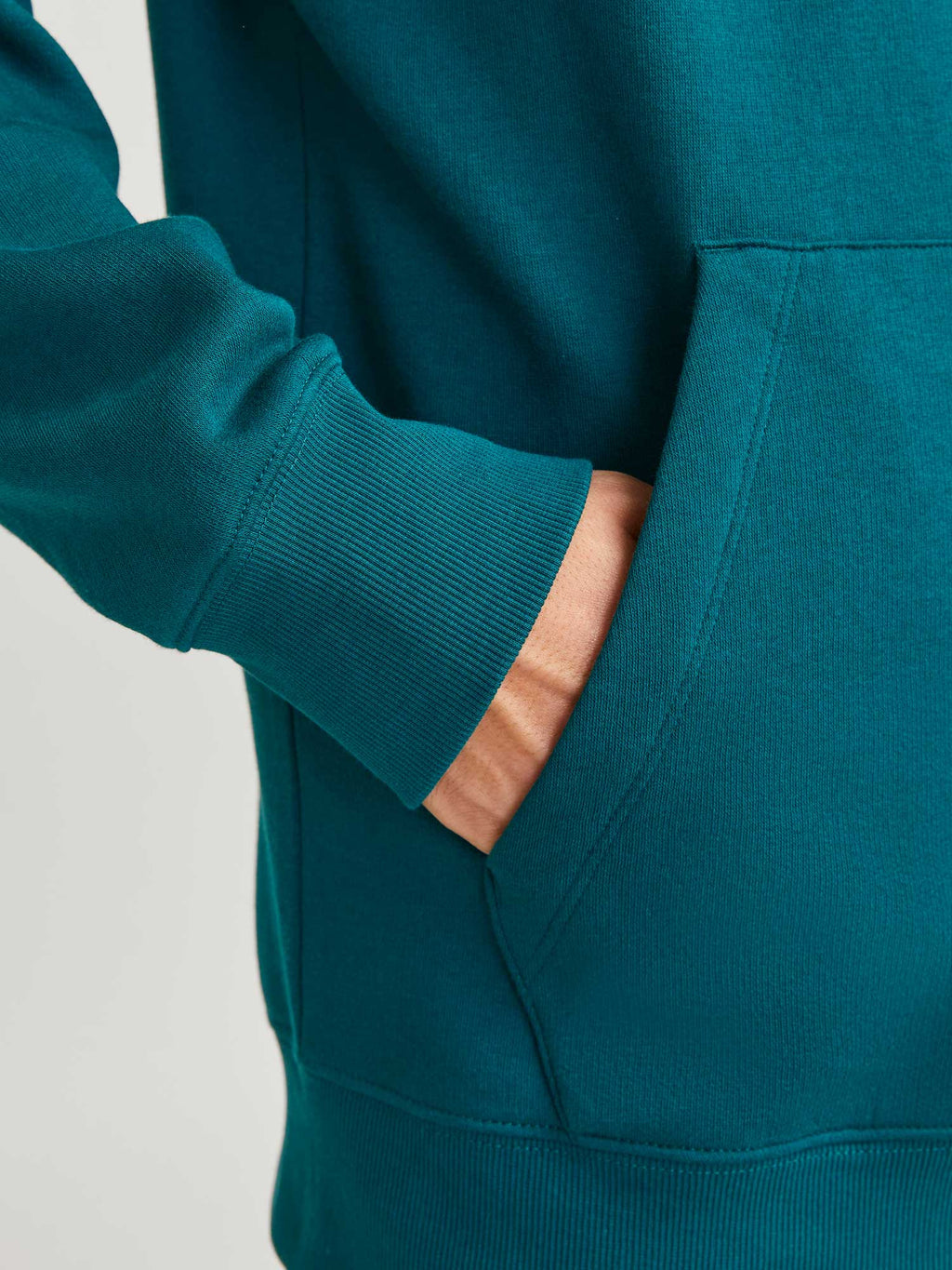 JACK & JONES Суитшърт JJESTAR JJ SWEAT HOOD NOOS