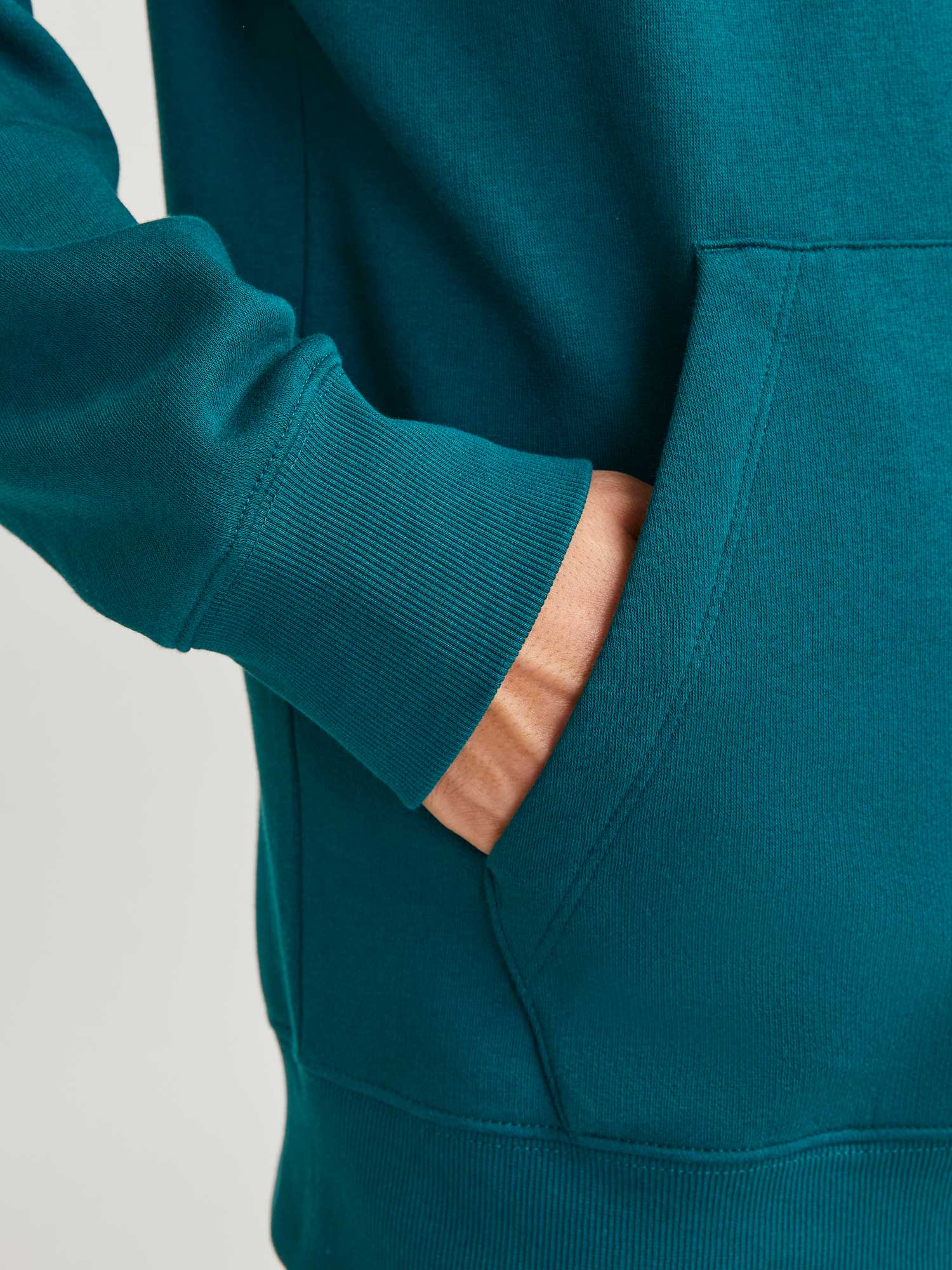 JACK & JONES Суитшърт JJESTAR JJ SWEAT HOOD NOOS
