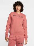 NIKE Блуза W NSW PHNX FLC STD LOGO CREW