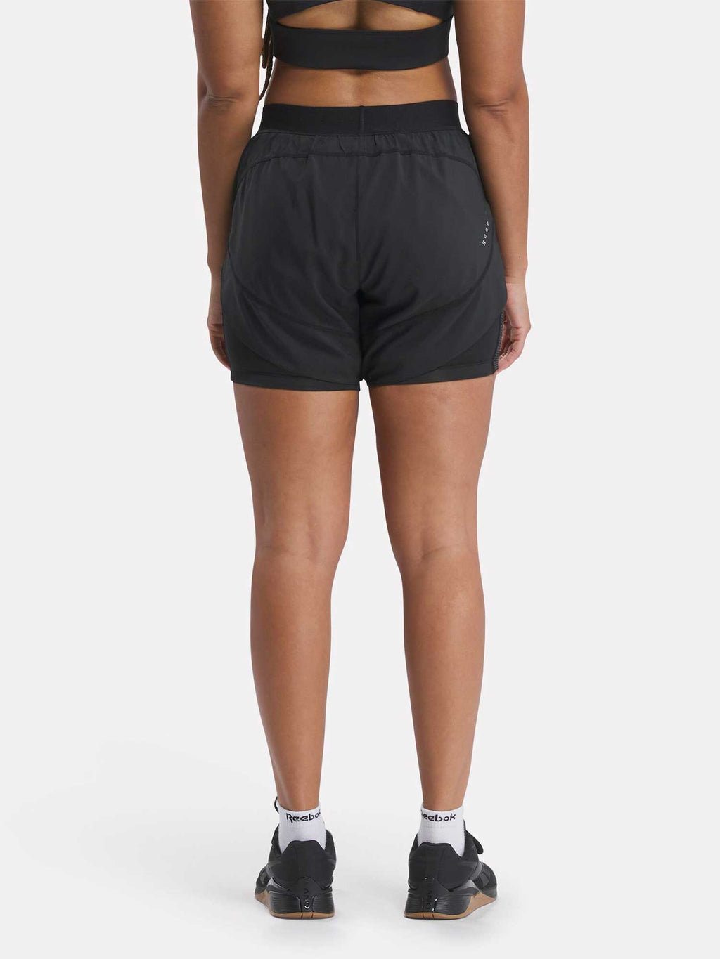 REEBOK Къси панталони RUNNING 2 IN 1 SHORT