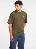 GUESS JEANS Тениска GJ SS CN OS MINI TRIANGLE TEE