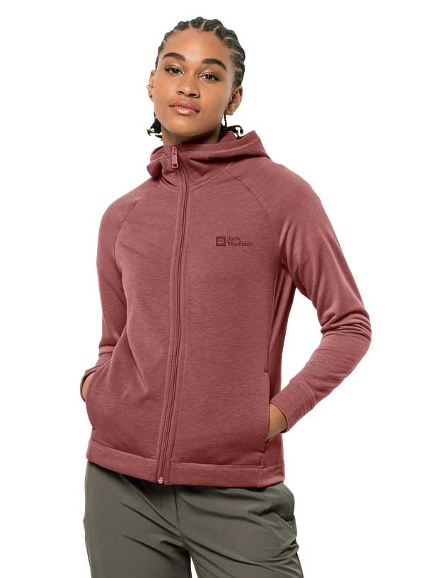 JACK WOLFSKIN Суитшърт WALDSEE HOODED JKT W