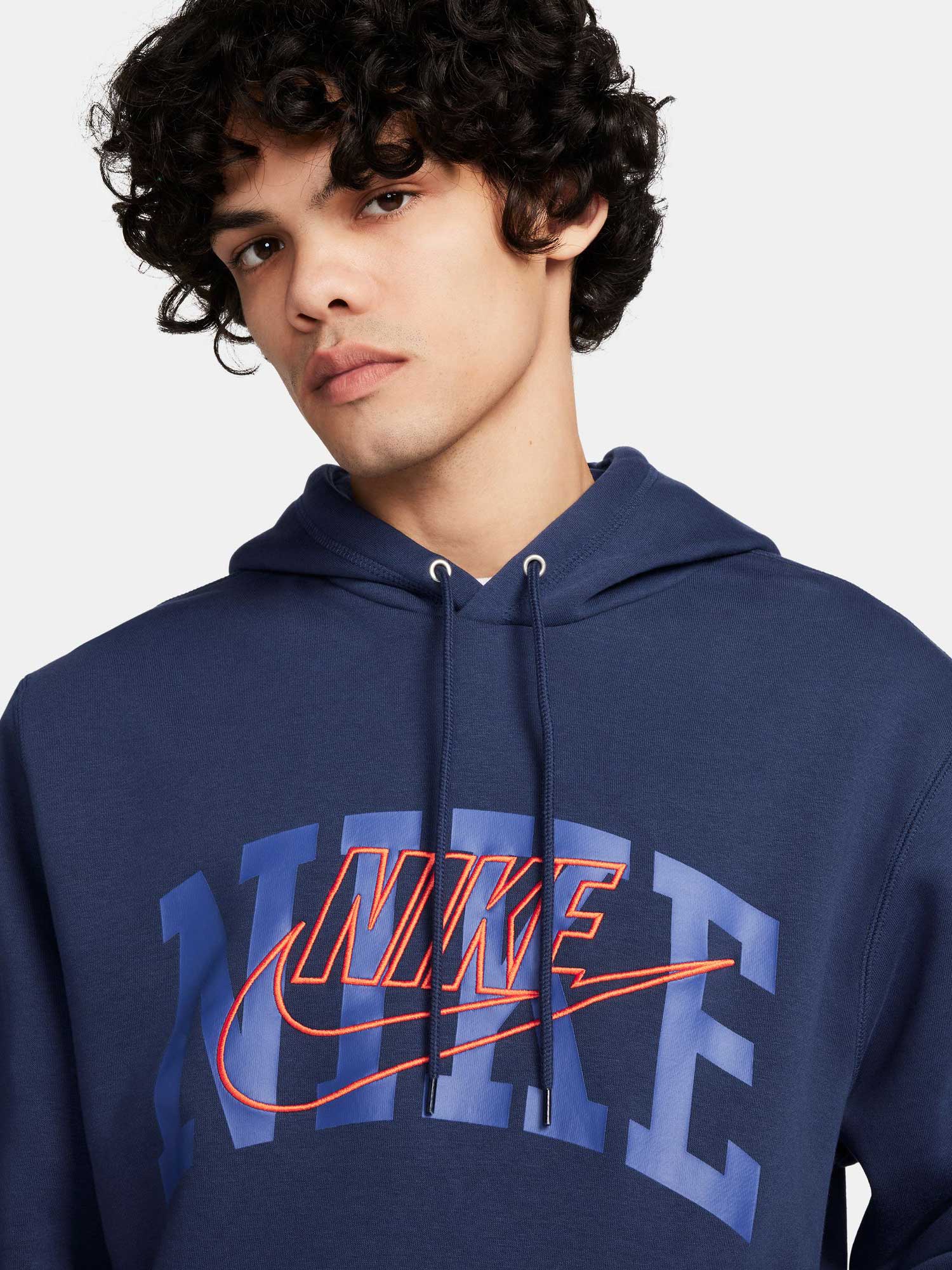 NIKE Суитшърт M NK CLUB BB PO HDY ARCH GX