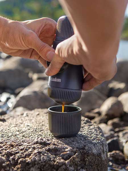 WACACO Кафемашина Nanopresso Classic + калъф, Black
