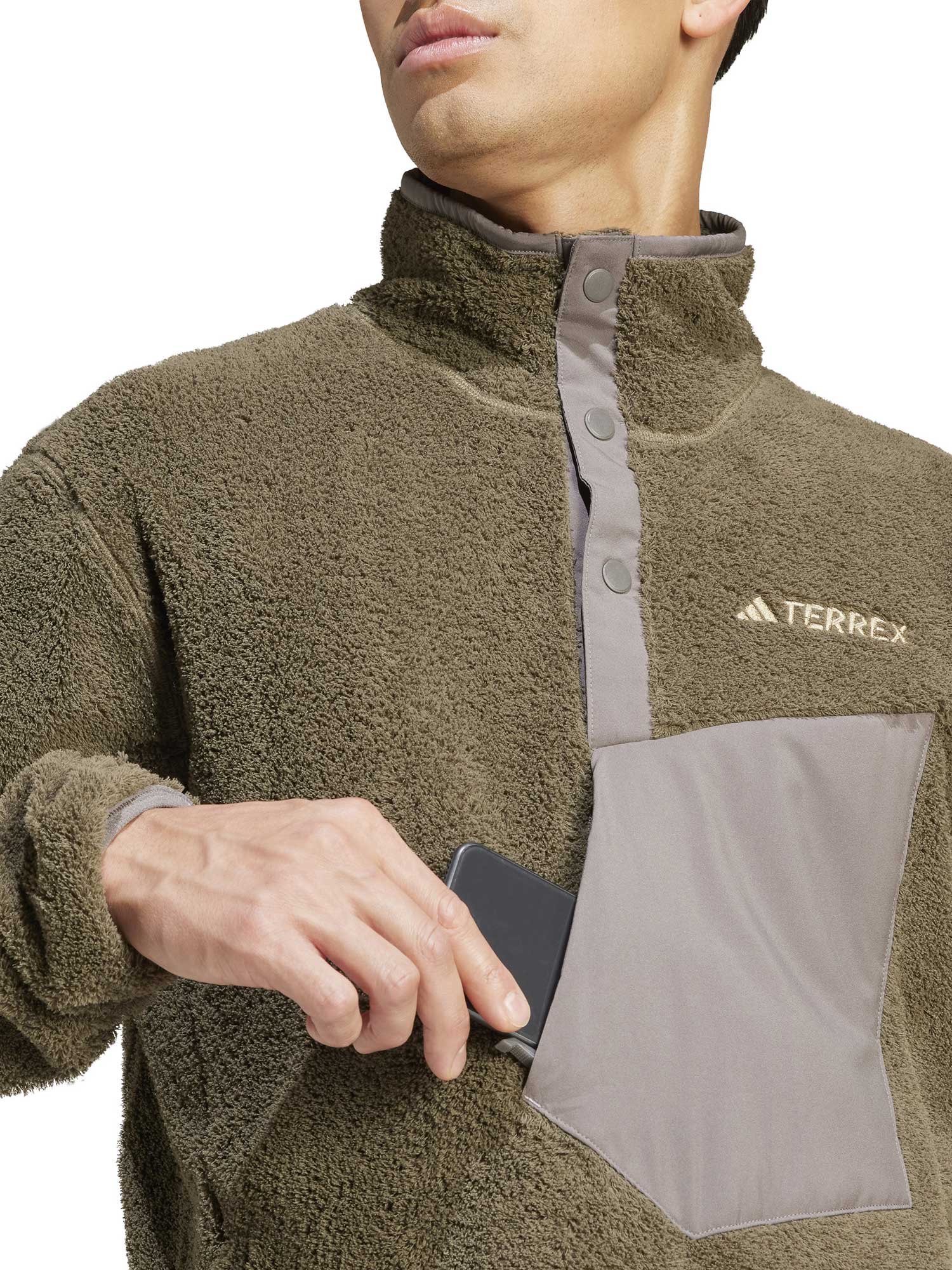 ADIDAS PERFORMANCE Полар Terrex XPLORIC High-Pile-Fleece Pullover