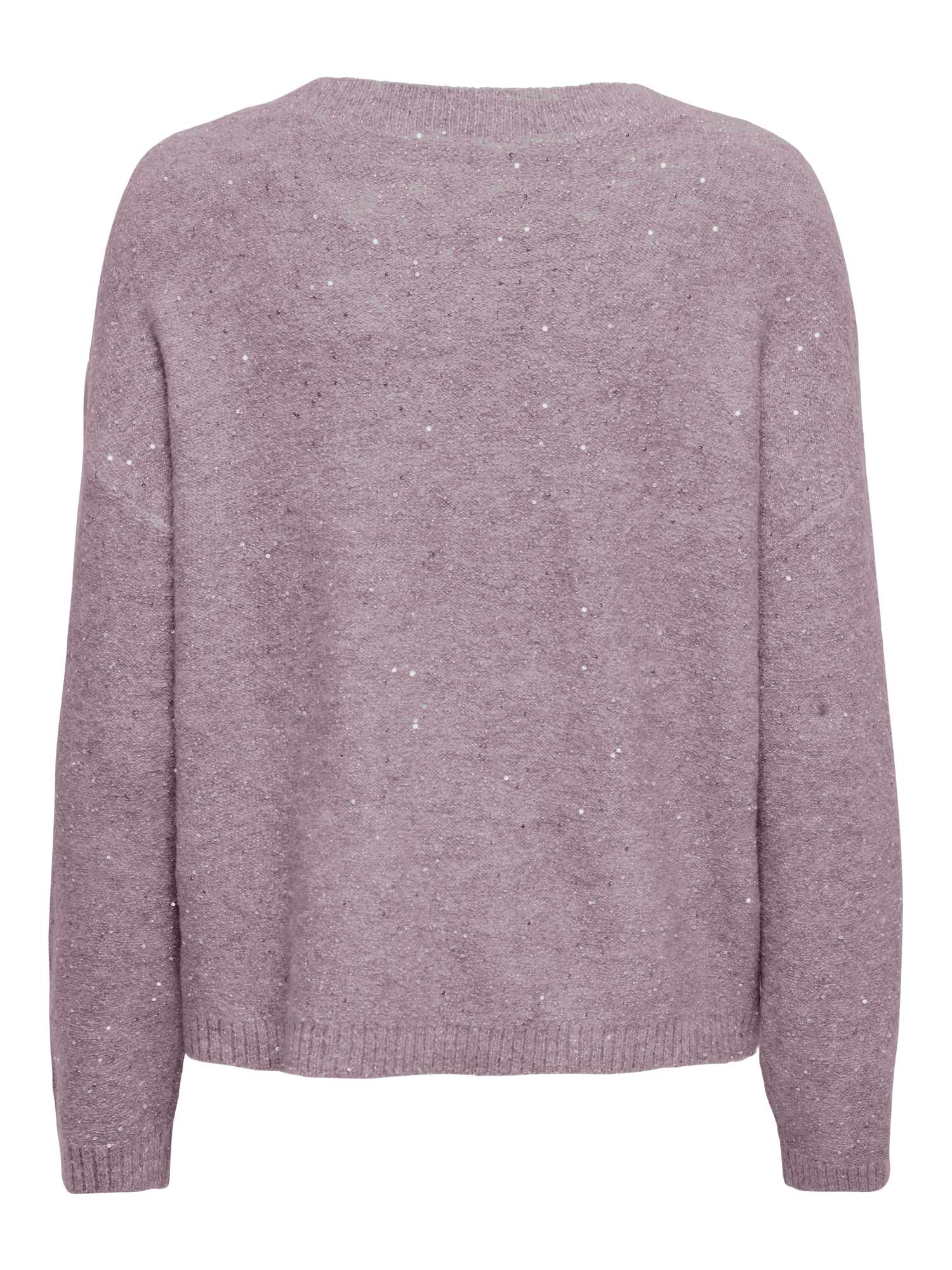 ONLY Пуловер ONLARIZONA LS SEQUINS V-NECK PUL KNT
